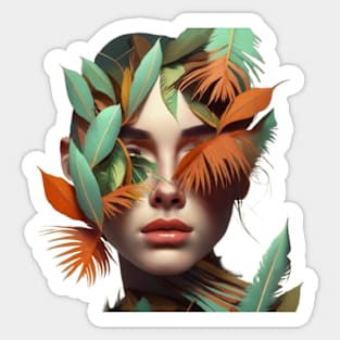 Digital hyperrealism Sticker